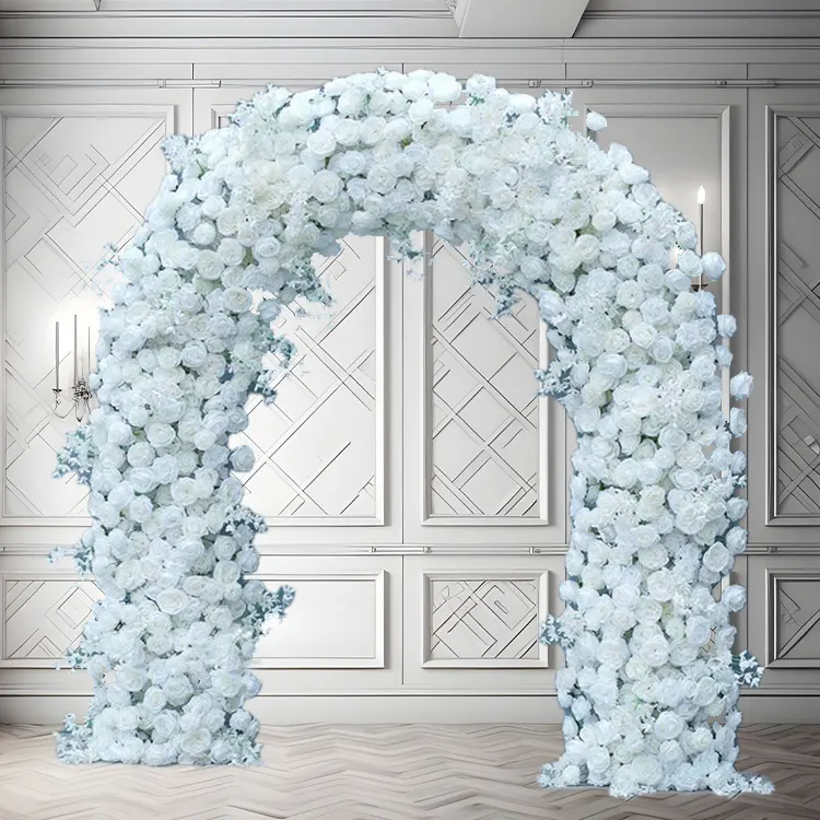 Avirl — Archway and backdrop layered together so the florals fill the whole frame