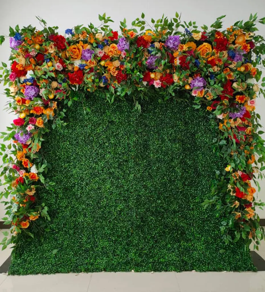Majestic — Add a tinge of sophistication to your event with our stunning Majestic flower wall rental