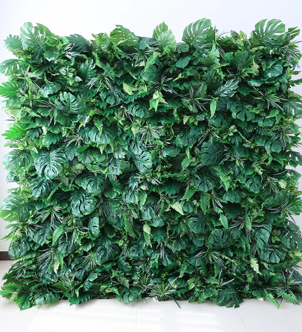 Palm — A deep green wall of foliage, cool and lush, and a beautiful contrast to a city backdrop