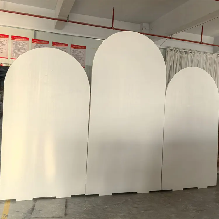 Round Panel Set — Three rounded panels arranged as one continuous curve